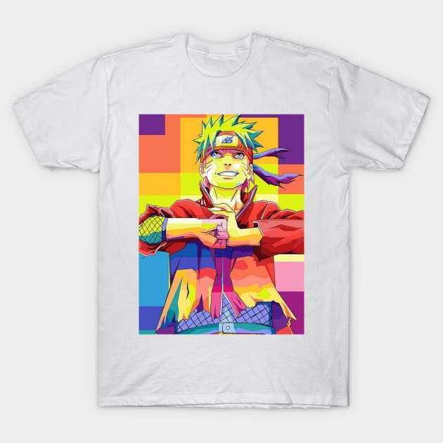 wpap naruto shipuden T-Shirt by Banten vector